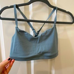Athleta sports bra w/ cute strappy back